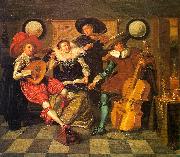 Dirck Hals Musicale China oil painting reproduction